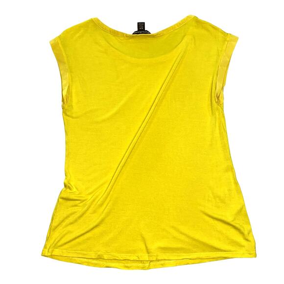 Yellow Anita Jersey Sleeveless Top Tee by Tommy Bahama S/P - Picture 2 of 6